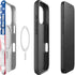 USA Flag iPhone 16 Pro Magsafe Impact Case